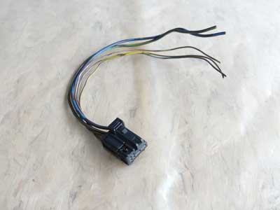 BMW 6 Pole 5 Wire Black Connector Plug w/ Pigtail 9149187